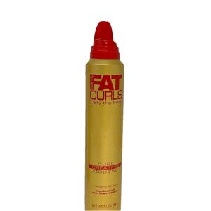 Samy Fat‎ Curls Mousse Defy the Frizz Curl Creating Discontinued - No Cap